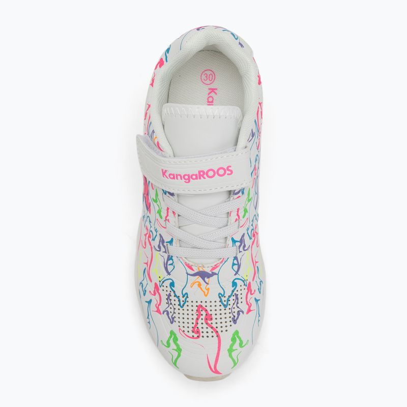 KangaROOS KX-Mega Multi EV 0090 white/multi children's shoes 5