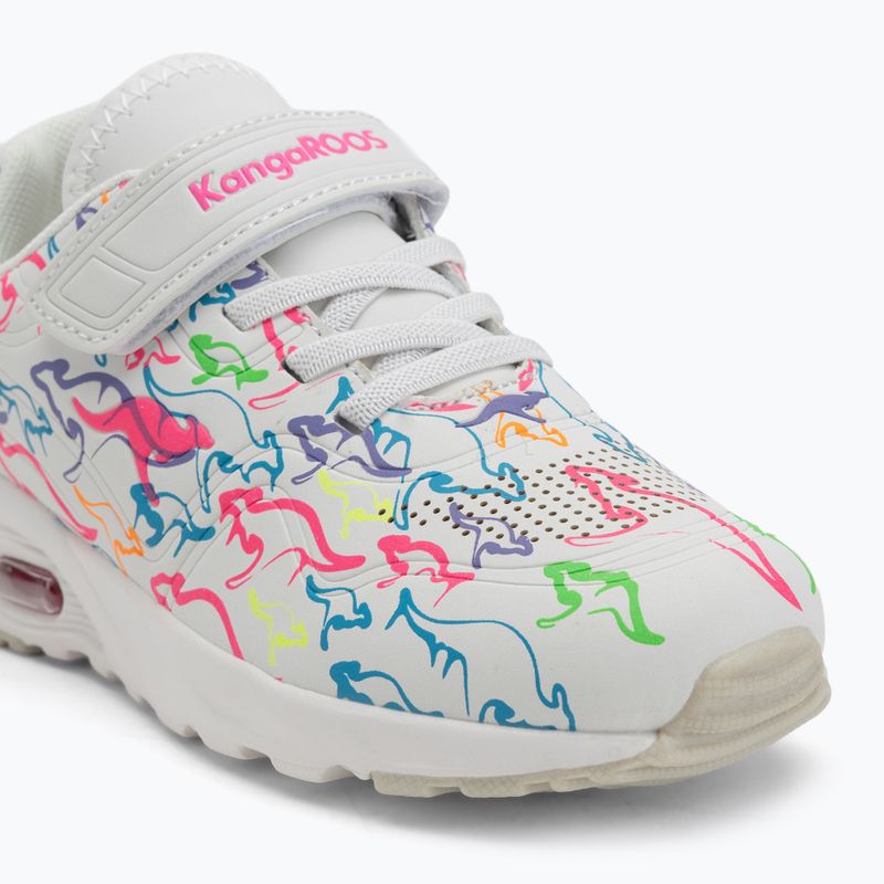 KangaROOS KX-Mega Multi EV 0090 white/multi children's shoes 7