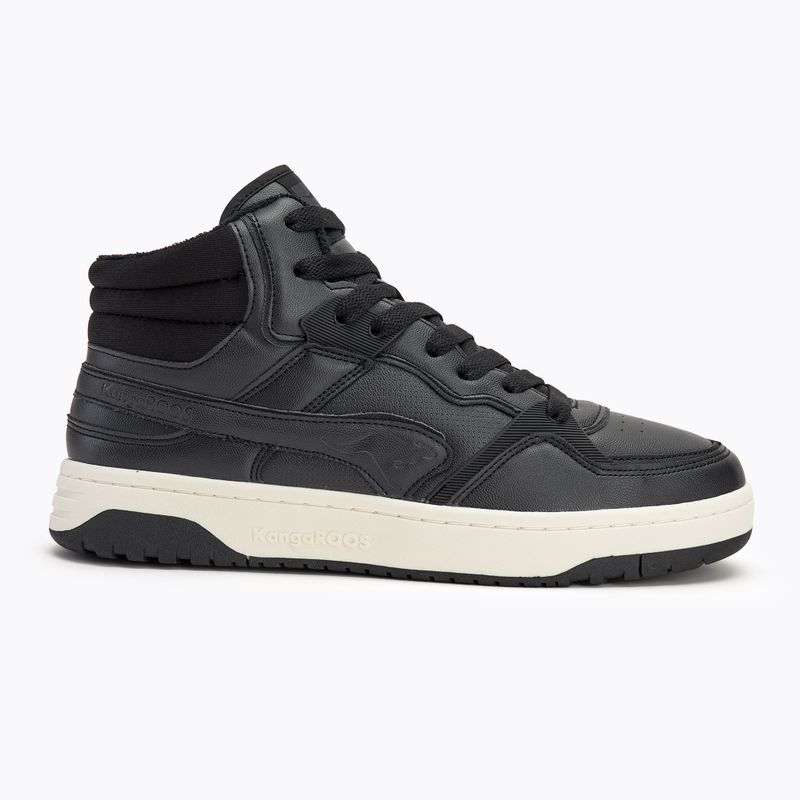 Men's shoes KangaROOS K-Draft Tony Mid jet black / cool beige 2