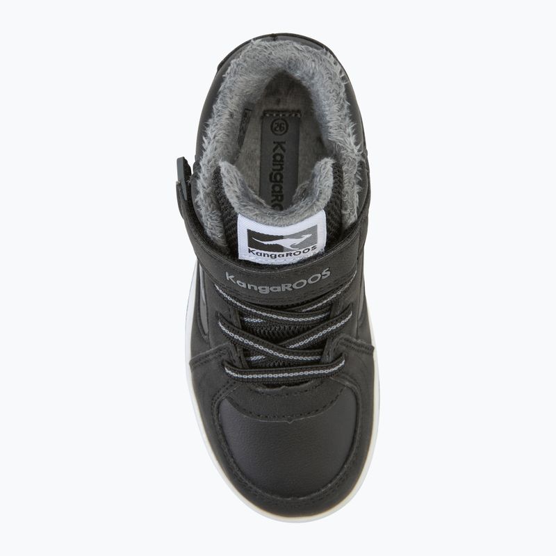 KangaROOS K-CPI Kalino Mid EV jet black / steel grey children's shoes 5