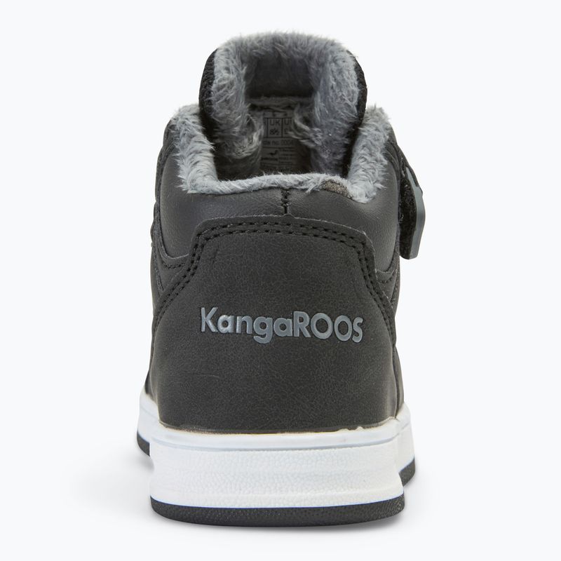KangaROOS K-CPI Kalino Mid EV jet black / steel grey children's shoes 6