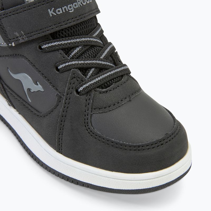 KangaROOS K-CPI Kalino Mid EV jet black / steel grey children's shoes 7