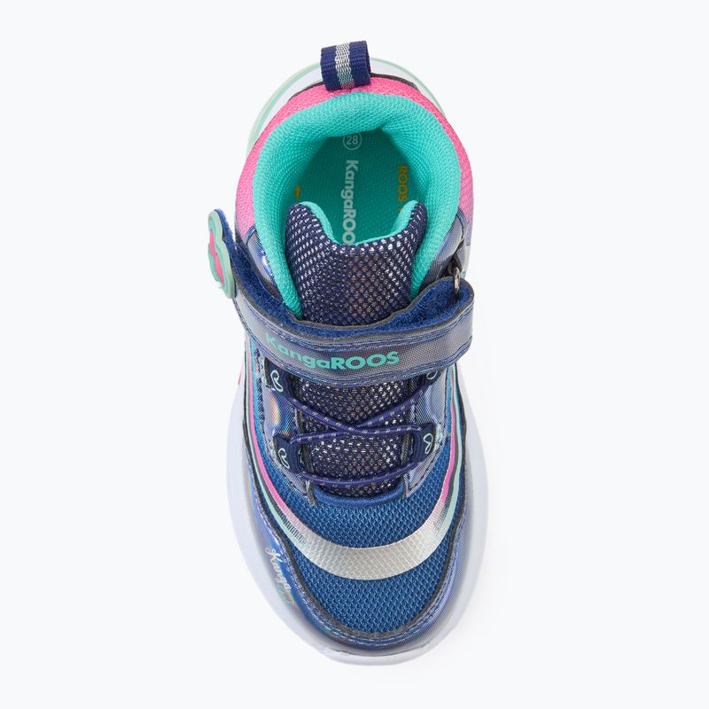 KangaROOS K-SLG Willow Mid EV navy / ocean children's shoes 5