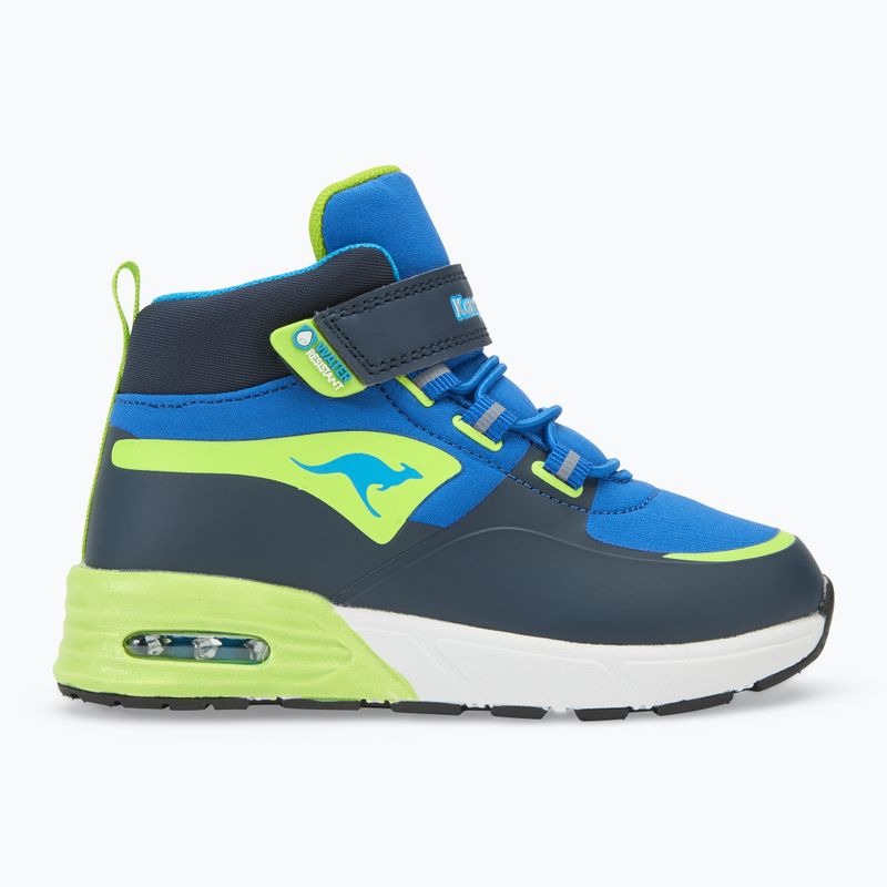 Children's shoes KangaROOS K-XI Creed Mid EV dk navy / lime 2