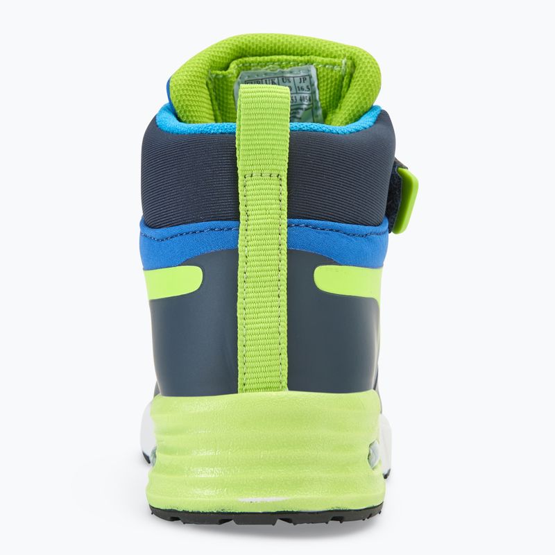 Children's shoes KangaROOS K-XI Creed Mid EV dk navy / lime 6