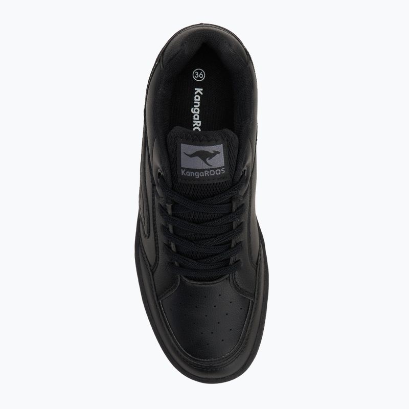 KangaROOS K-CP Dallas jet black/mono children's shoes 5