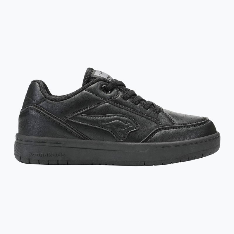 KangaROOS K-CP Dallas jet black/mono children's shoes 8