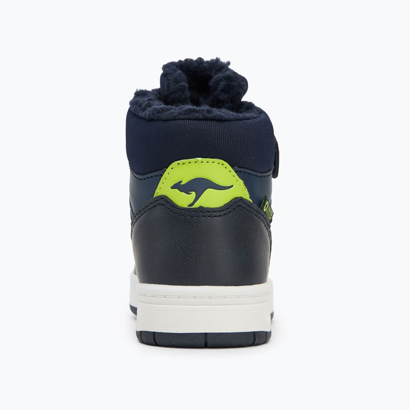 KangaROOS children's shoes K-CP Bound Mid EV dark navy / lime 6