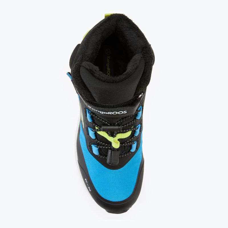 KangaROOS KX-Toke Mid EV sky / jet black children's shoes 5