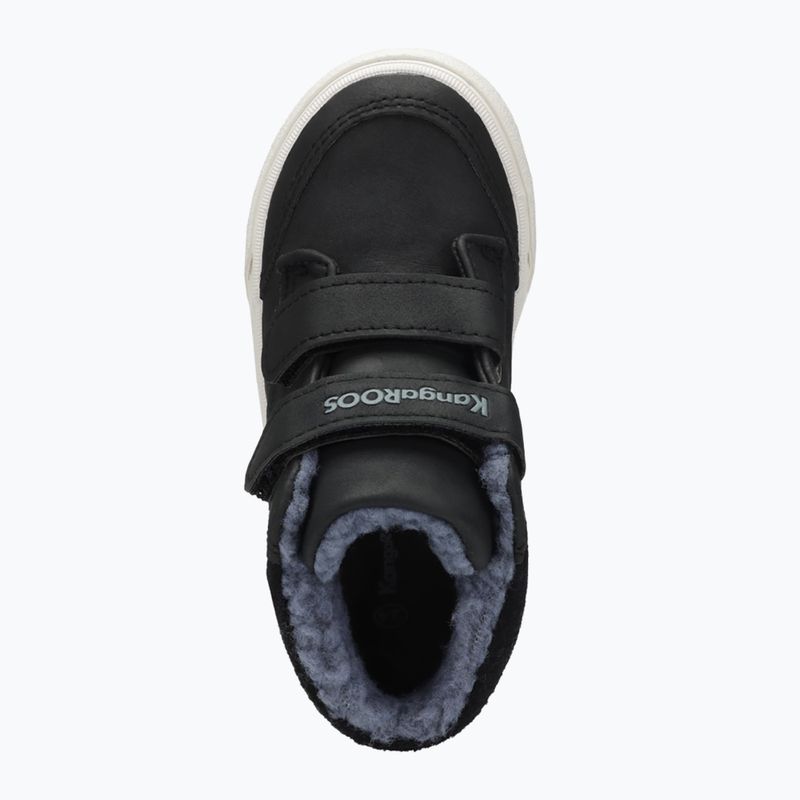 KangaROOS KaVu Primo V jet black / steel grey children's shoes 12