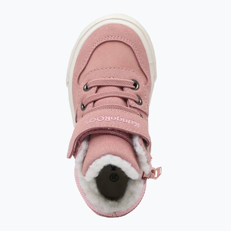 KangaROOS Kavu Shady EV dusty rose / frost pink children's shoes 12