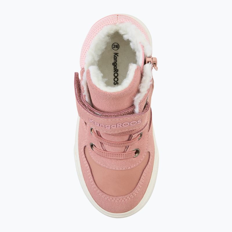KangaROOS Kavu Shady EV dusty rose / frost pink children's shoes 5