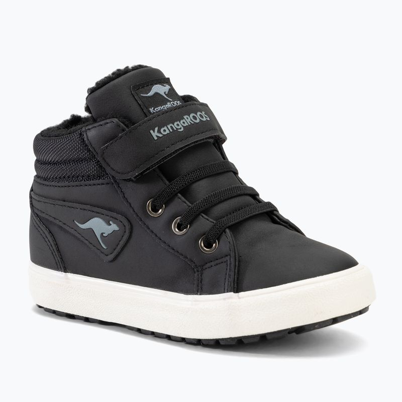 KangaROOS KaVu III children's shoes jet black / steel grey