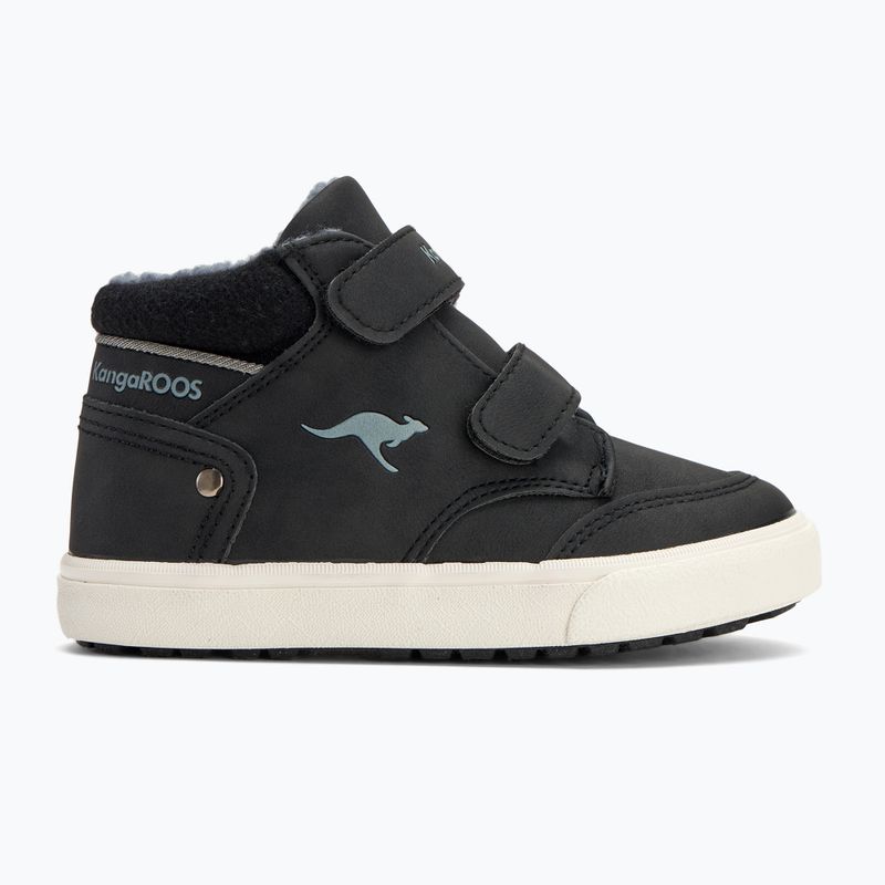 KangaROOS KaVu Primo V jet black / steel grey children's shoes 2