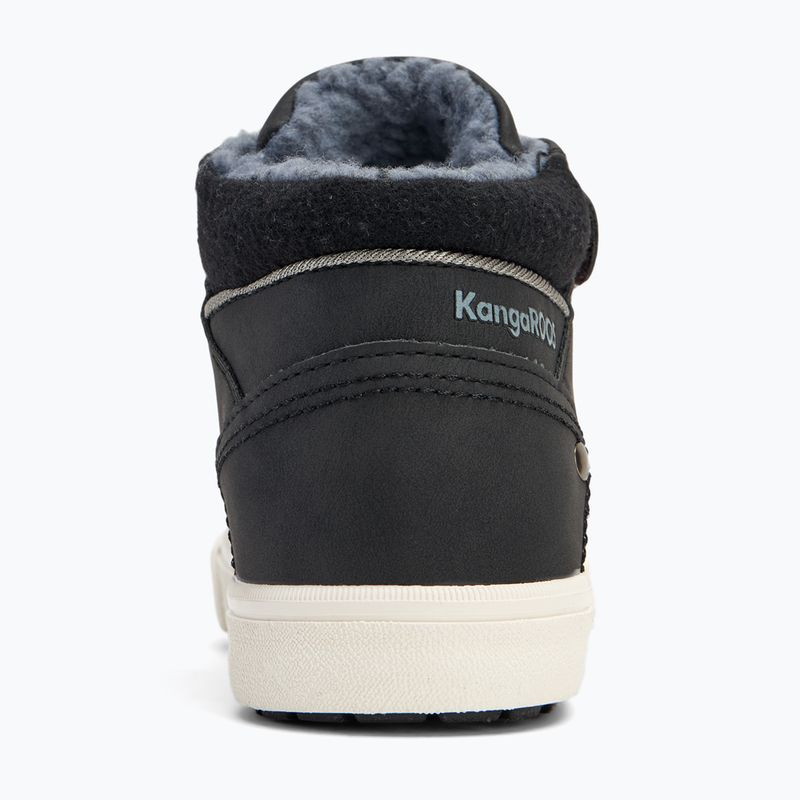 KangaROOS KaVu Primo V jet black / steel grey children's shoes 6