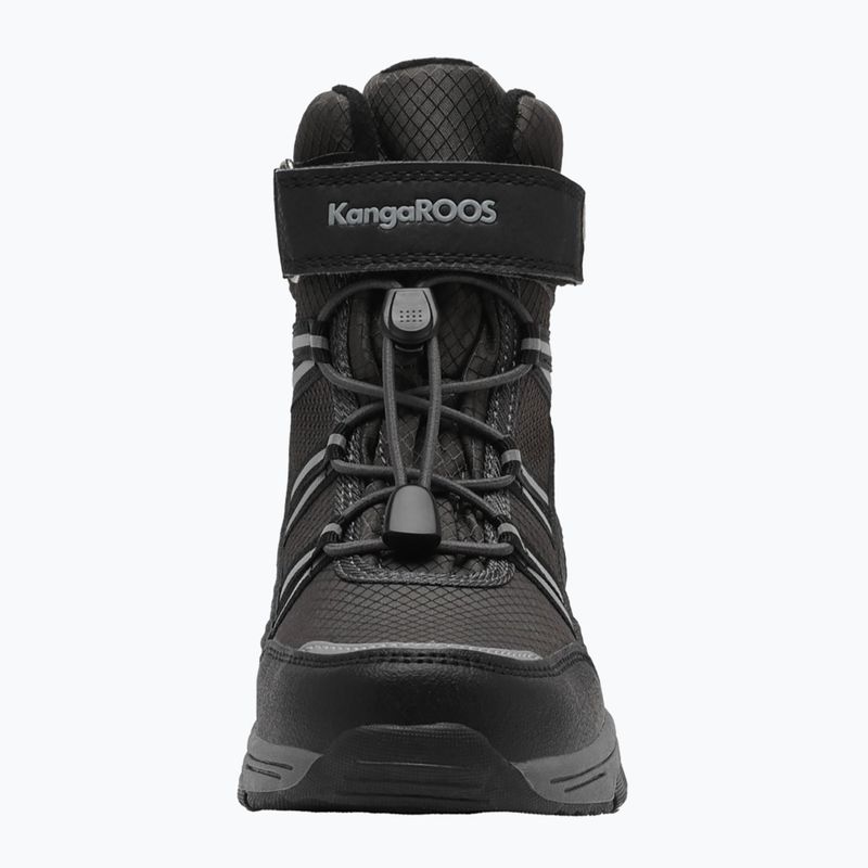 KangaROOS K-MJ Eldora EV RTX jet black / steel grey junior snow boots 10