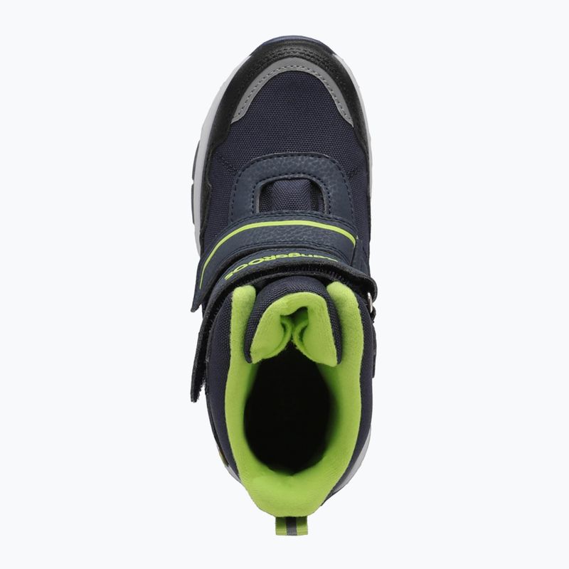 KangaROOS K-MJ Camp V RTX junior snow boots dk navy / lime 12