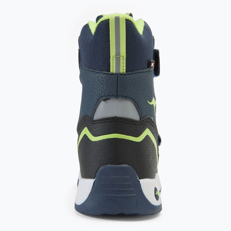 KangaROOS K-MJ Camp V RTX junior snow boots dk navy / lime 6