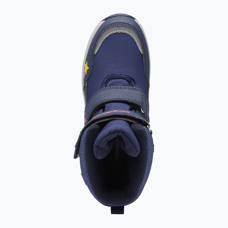 KangaROOS K-MJ Edison EV RTX SL junior snow boots dk navy / daisy pink 13