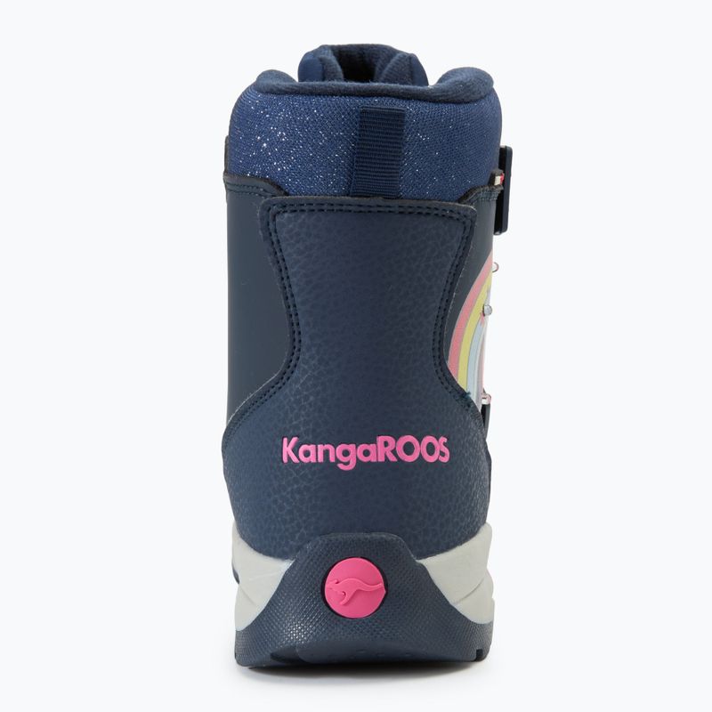 KangaROOS K-MJ Edison EV RTX SL junior snow boots dk navy / daisy pink 6