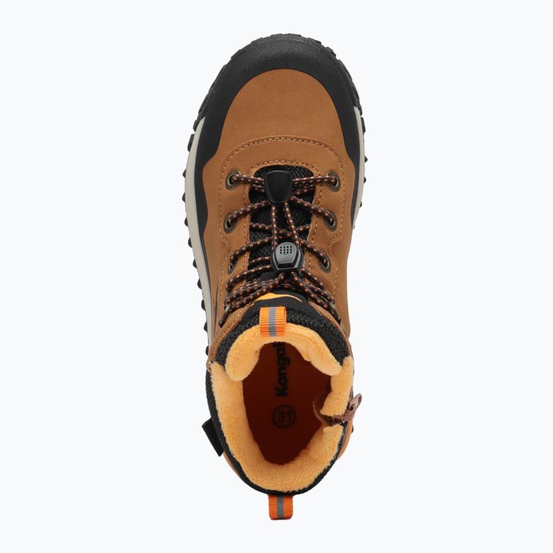 KangaROOS K-NB Vivi RV tan / orange junior snow boots 12