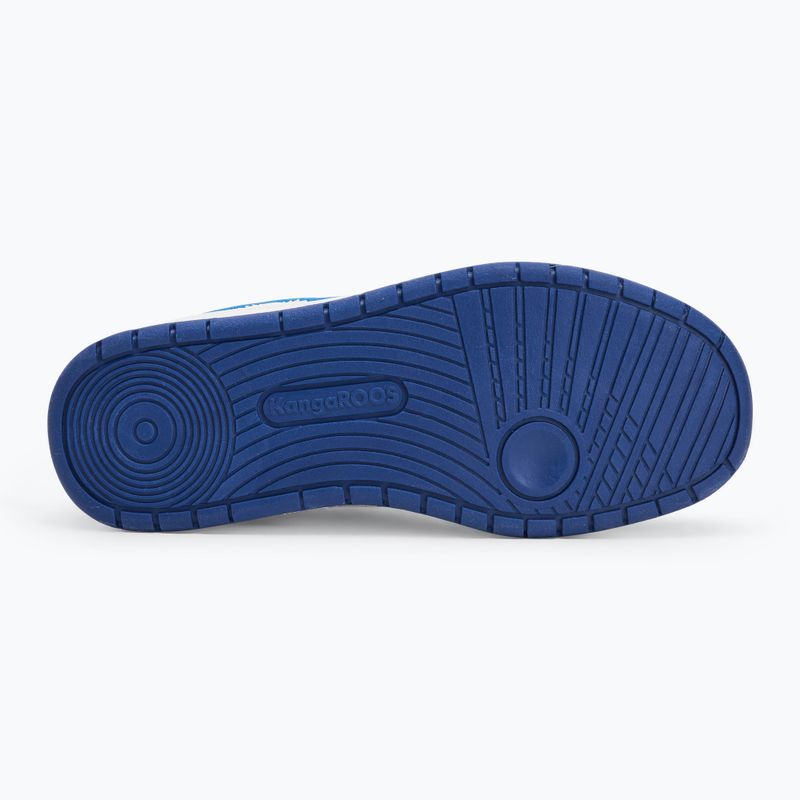 KangaROOS K-CA Shaggy EV dark navy/lime children's shoes 4