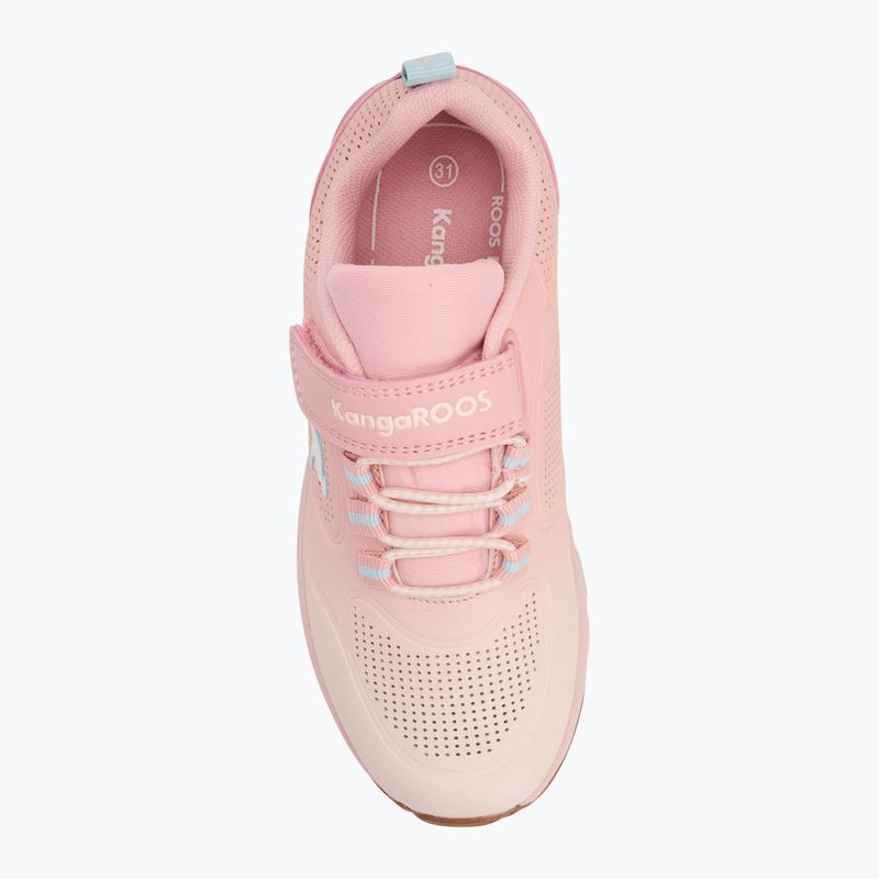 KangaROOS KX-Bases EV frost pink/white children's shoes 5