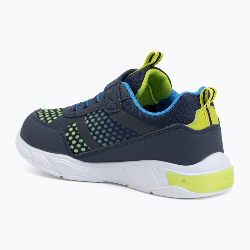 KangaROOS K-SLB Naro EV dark navy/lime children's shoes 3