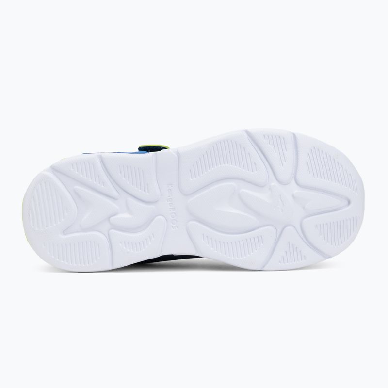 KangaROOS K-SLB Naro EV dark navy/lime children's shoes 4