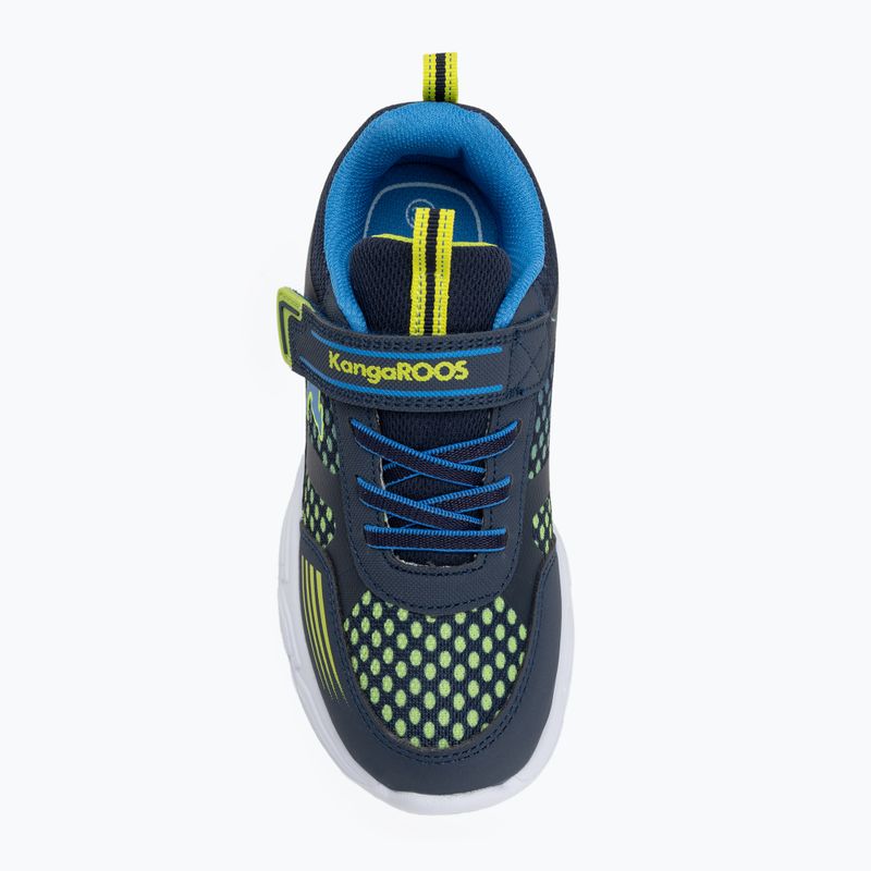 KangaROOS K-SLB Naro EV dark navy/lime children's shoes 5