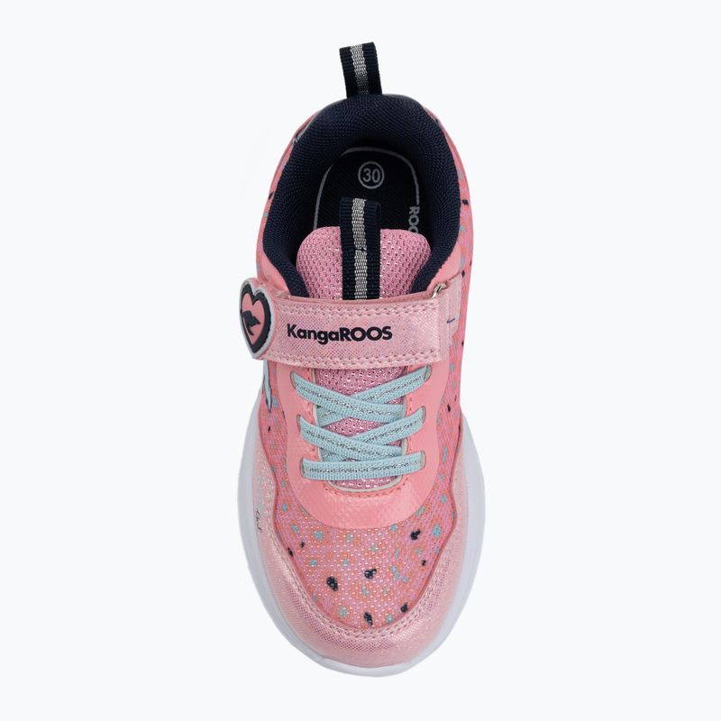 KangaROOS K-SLG Beauty EV rose/dark navy children's shoes 5