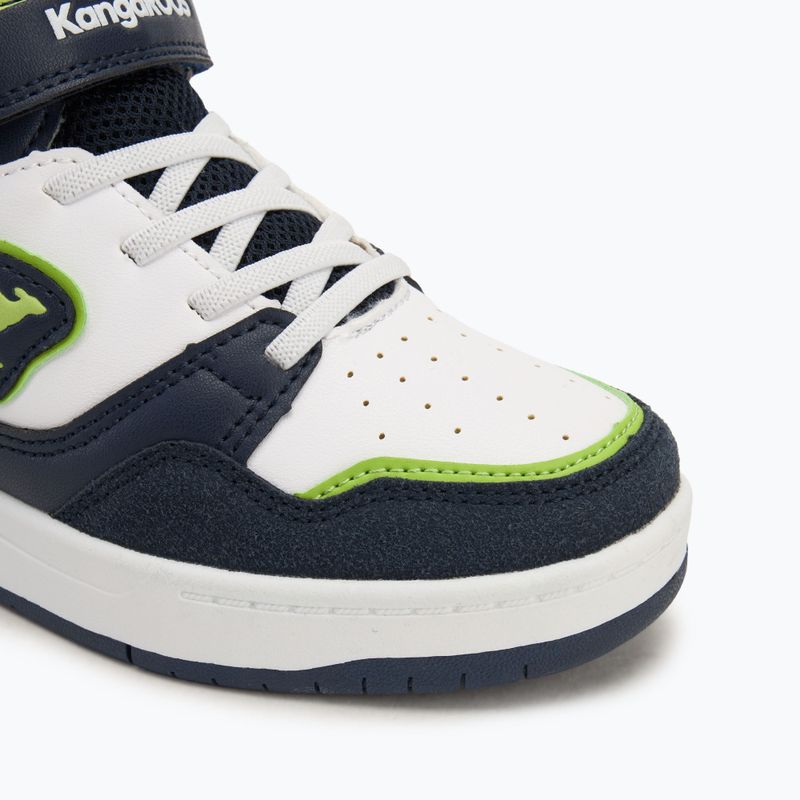 KangaROOS K-CP Dunkin Mid EV dark navy/lime children's shoes 7