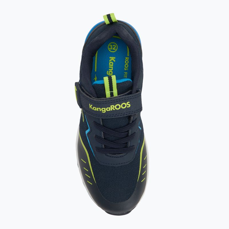 KangaROOS KD-Batter EV dark navy/lime children's shoes 5