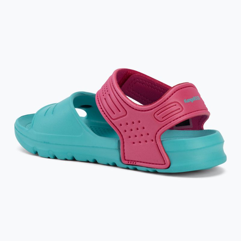 Children's sandals Kangaroos KangaSwim II ocean/daisy pink 3