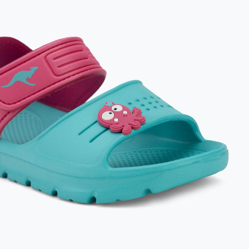 Children's sandals Kangaroos KangaSwim II ocean/daisy pink 7