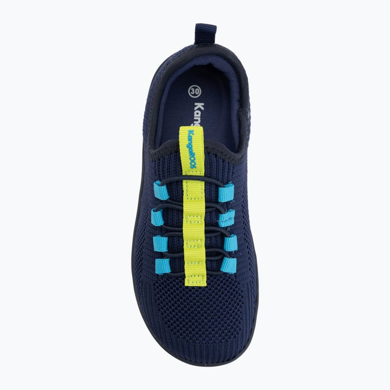 Children's shoes KangaROOS K-BFK Bole navy/lime 5
