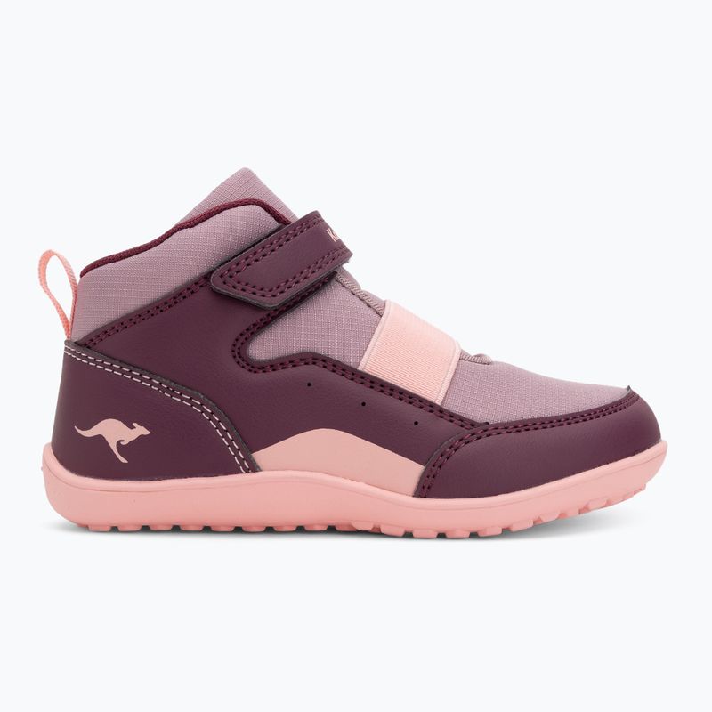 KangaROOS K-BFI Peppy EV blackberry/daisy pink children's shoes 2
