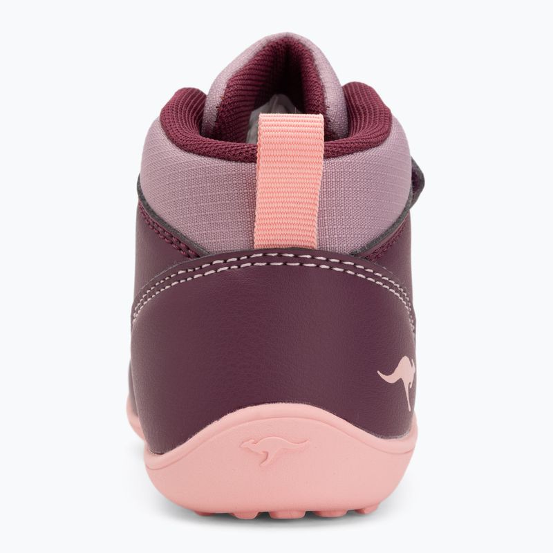 KangaROOS K-BFI Peppy EV blackberry/daisy pink children's shoes 6