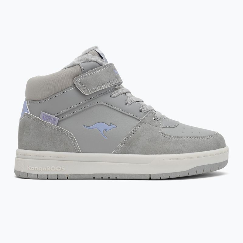 KangaROOS K-CP Bound Mid EV ultimate grey/lavendin children's shoes 2