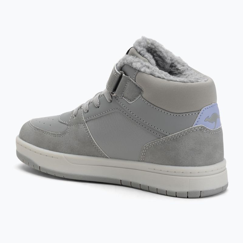 KangaROOS K-CP Bound Mid EV ultimate grey/lavendin children's shoes 3