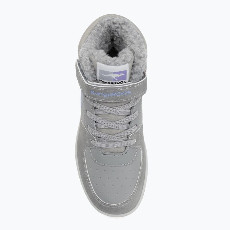 KangaROOS K-CP Bound Mid EV ultimate grey/lavendin children's shoes 5