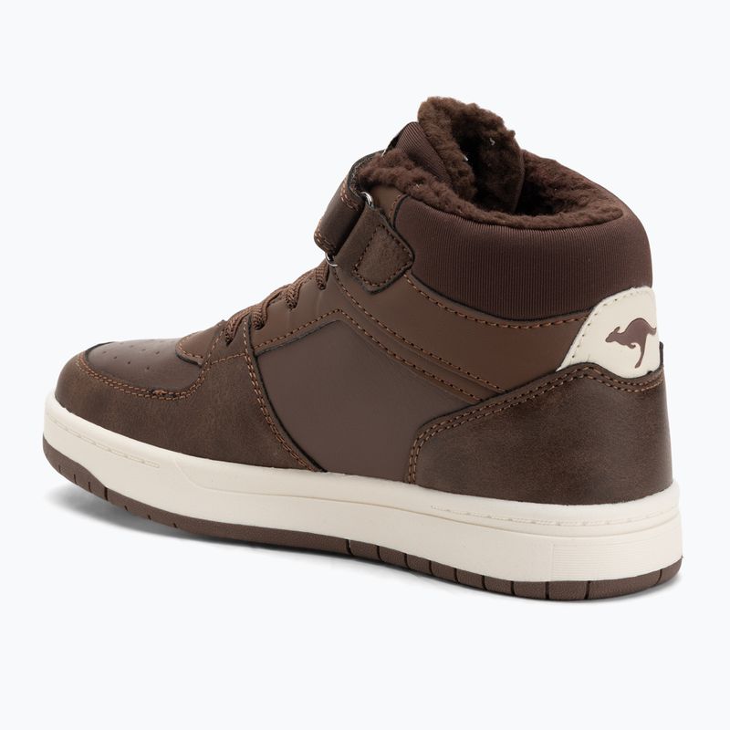 KangaROOS K-CP Bound Mid EV slate black/blond wood children's shoes 3