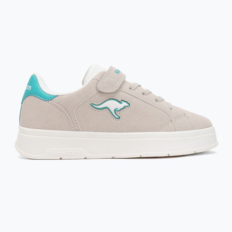 KangaROOS K-GK Milky EV crystal gray/ocean children's shoes 2