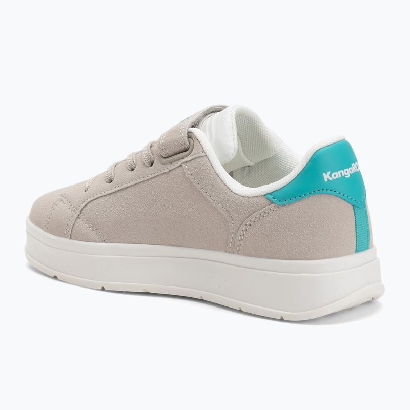 KangaROOS K-GK Milky EV crystal gray/ocean children's shoes 3