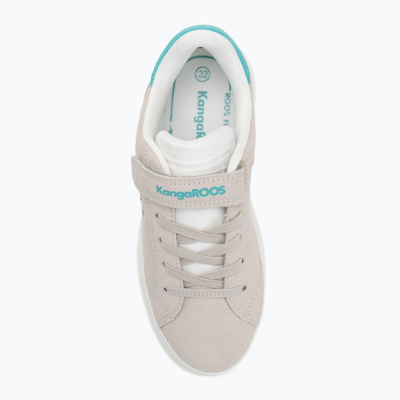 KangaROOS K-GK Milky EV crystal gray/ocean children's shoes 5