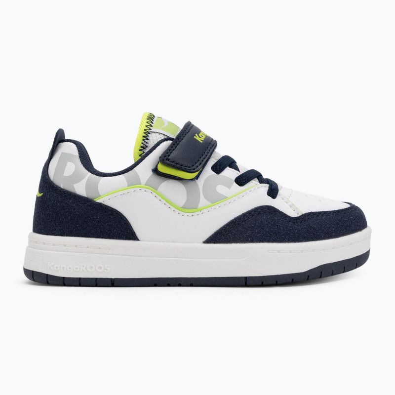 KangaROOS K-CP Allets EV dark navy/lime children's shoes 2