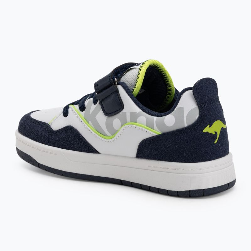 KangaROOS K-CP Allets EV dark navy/lime children's shoes 3