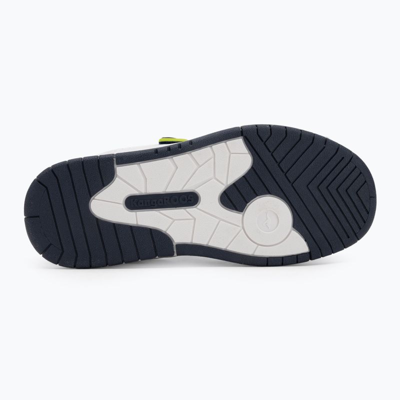KangaROOS K-CP Allets EV dark navy/lime children's shoes 4
