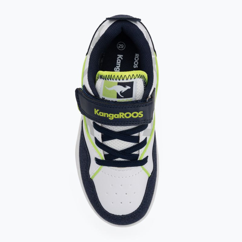 KangaROOS K-CP Allets EV dark navy/lime children's shoes 5