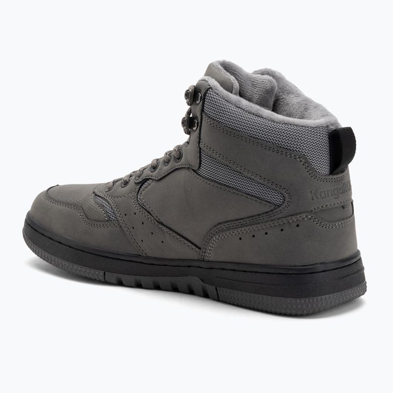 Men's KangaROOS K-Watch Bliz steel grey/jet black shoes 3